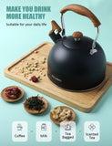 BELANKO™ 2.3 Quart Tea Kettle - Black