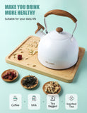 BELANKO™ 2.3 Quart Tea Kettle - Gloss White
