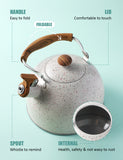 BELANKO™ 2.3 Quart Tea Kettle - Cream White
