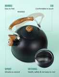 BELANKO™ 2.3 Quart Tea Kettle - Black