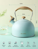 BELANKO™ 2.3 Quart Tea Kettle - Turquoise