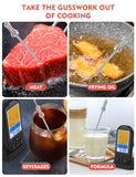 BELANKO™ Digital Wireless Food Thermometer - Black