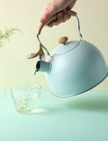 BELANKO™ 2.3 Quart Tea Kettle - Turquoise