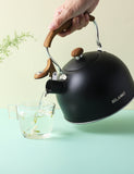 BELANKO™ 2.3 Quart Tea Kettle - Black