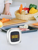 BELANKO™ Digital Food Thermometer - Silver/White