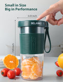 BELANKO™ 320/600 ML Portable Blender with USB Rechargeable - Dark Green