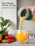 BELANKO™ 320/600 ML Portable Blender with USB Rechargeable - Dark Green