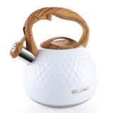 BELANKO™ 2.7 Quart Tea Kettle - Gloss White