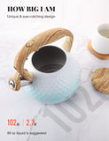 BELANKO™ 2.7 Quart Tea Kettle - Gradient Green