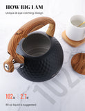 BELANKO™ 2.7 Quart Tea Kettle - Black