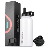 BELANKO™ 32 Oz Water Bottle - Polar White