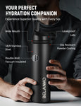 BELANKO™ 24 Oz Water Bottle - Jet Black