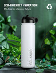 BELANKO™ 24 Oz Water Bottle - Polar White