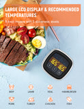 BELANKO™ Digital Food Thermometer - Silver/Black
