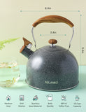 BELANKO™ 2.3 Quart Tea Kettle - Gray